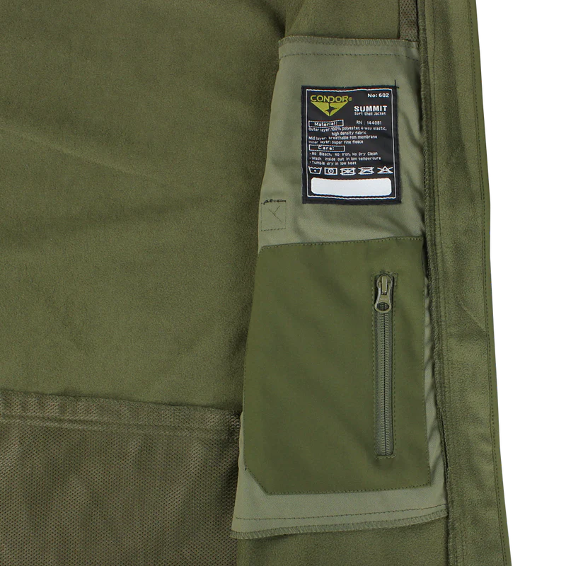 SUMMIT SOFTSHELL JACKET CONDOR