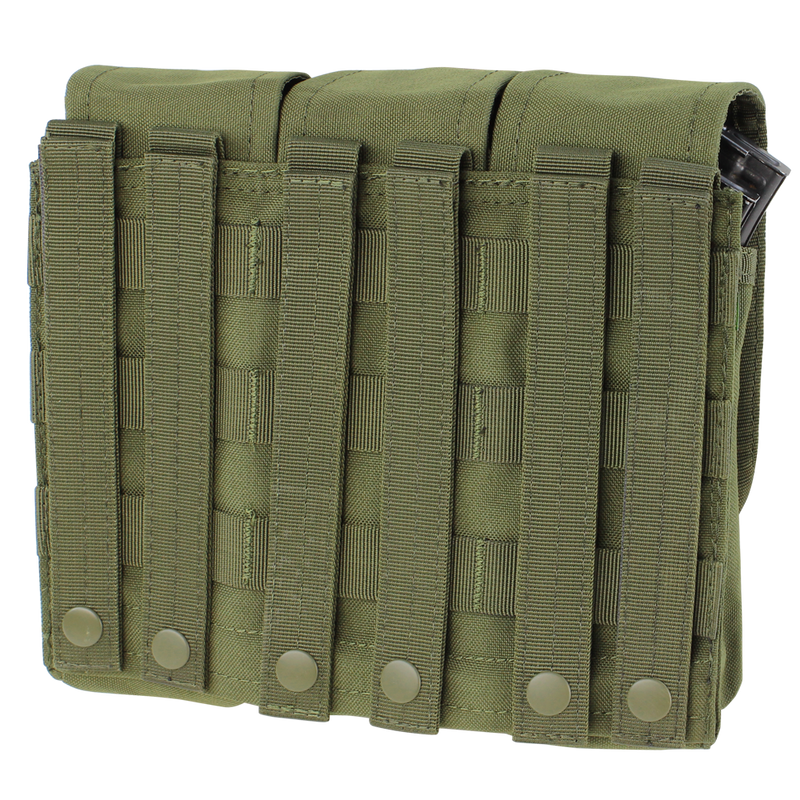TRIPLE AK/AR MAG POUCH CONDOR