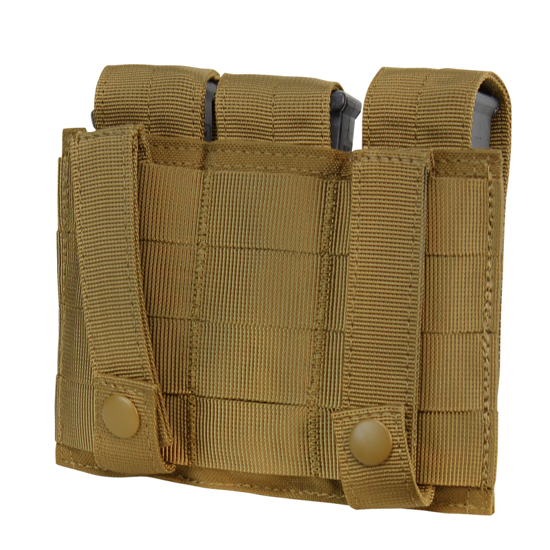 TRIPLE PISTOL MAG POUCH CONDOR