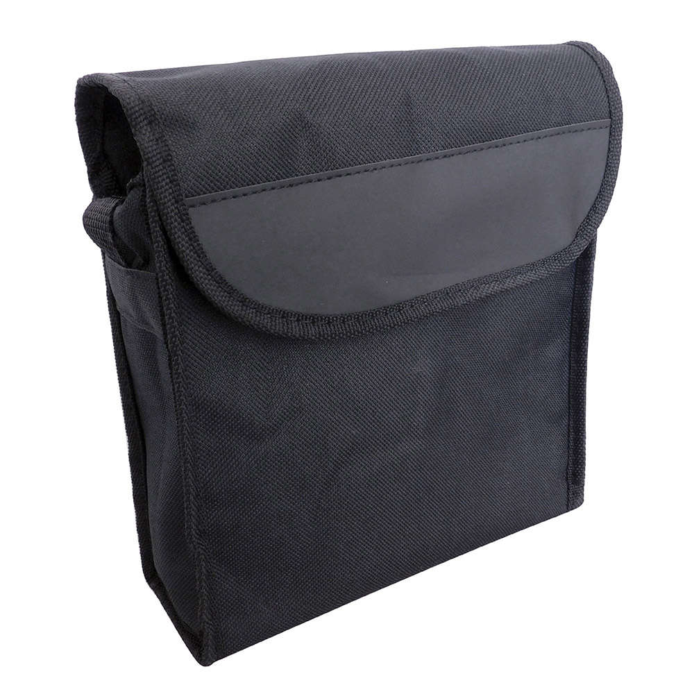 BINOCULAR TIPO PORRO 10-30 x 50 mm, ZOOM Y RUBICON, CON CORREA Y FUNDA, NEGRO WALLIS