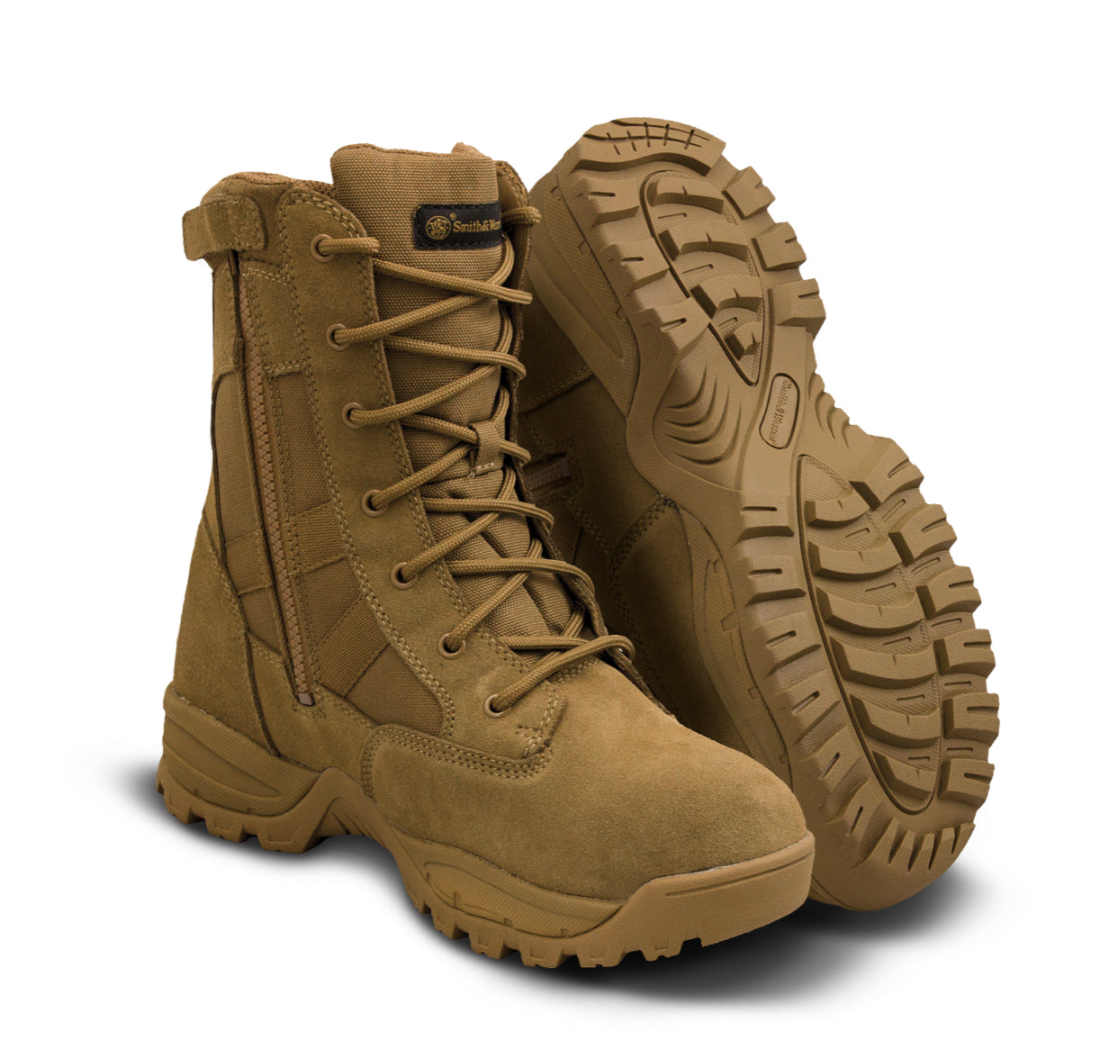 BOTAS SMITH&WESSON BREACH 2.0 8” SIDE-ZIP COYOTE