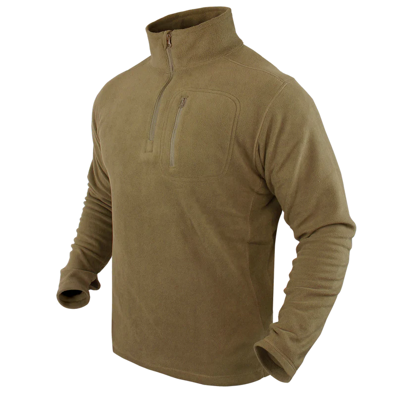 QUARTER ZIP PULLOVER CONDOR