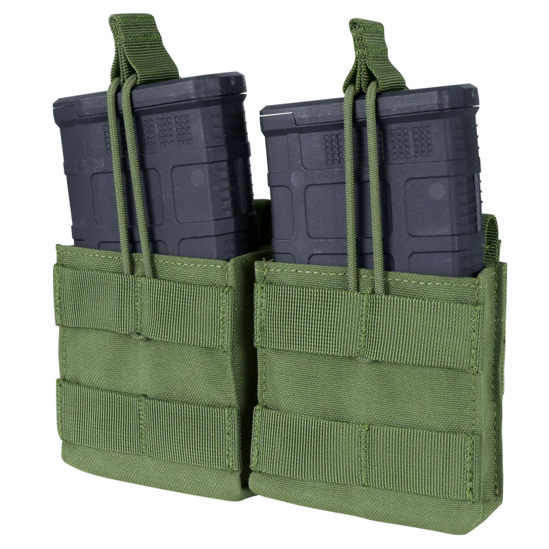 DOUBLE M14 OPEN TOP MAG POUCH CONDOR