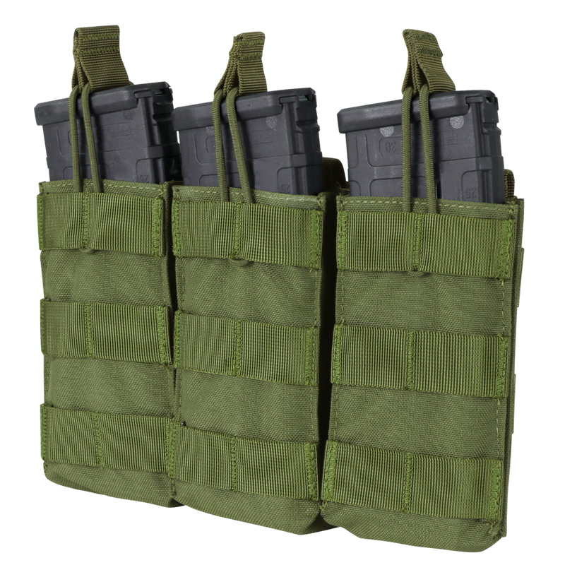 TRIPLE M4/M16  OPEN-TOP MAG POUCH CONDOR