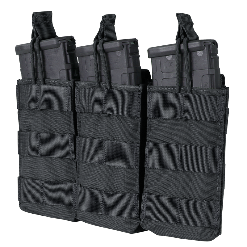 TRIPLE M4/M16  OPEN-TOP MAG POUCH CONDOR